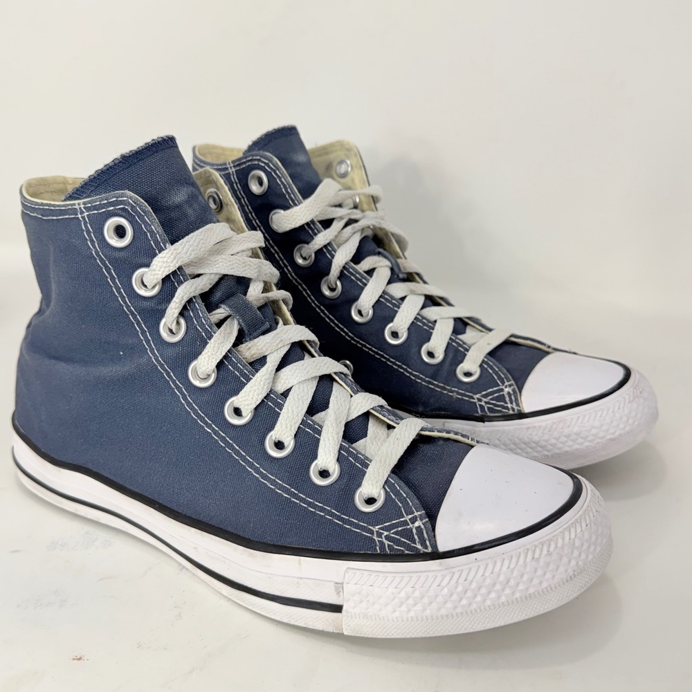 Converse Chuck Taylor All Star Navy Blue High Top Sneakers M9622 Mens 7 Womens 9